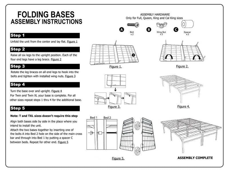 Plank Mattress High Rise Platform Setup Instructions