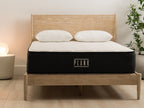 Plank premium shredded foam pillow on plank firm luxe mattress
